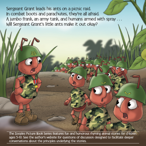 Sergeant Grant the Army Ant Book Back Cover